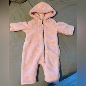 Hanna Andersson Soft Pink Hooded Bunting